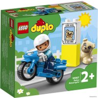 Конструктор LEGO Duplo 10967 Полицейский мотоцикл