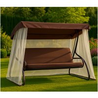 Садовые качели ПИК Лючия (коричневый)