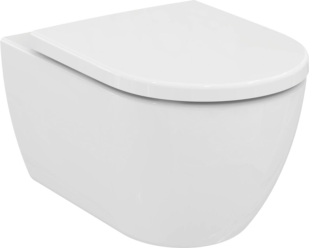 

Унитаз подвесной Ideal Standard Elisse Rimless с сиденьем Soft-Close T569201