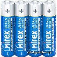 Батарейка Mirex Ultra Alkaline AAA 4 шт LR03-S4