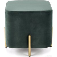Пуфик Halmar Corno New зеленый/золотой