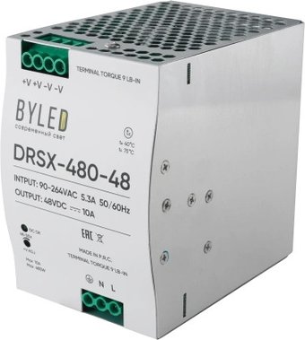 Блок питания Byled DRSX-480-48