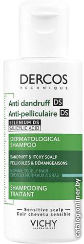Vichy Dercos Anti-Dandruff против перхоти для нормальных и жирных волос 75 мл
