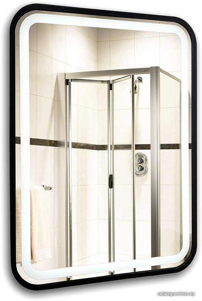 Silver Mirrors Зеркало Мальта-лофт 59x84 LED-00002353