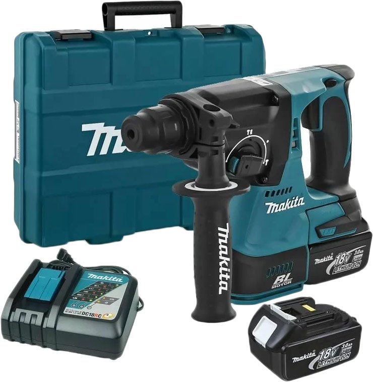 

Перфоратор Makita DHR242RFE (с 2-мя АКБ, кейс)