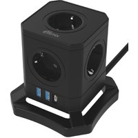 Сетевой фильтр Ritmix RM-352PD (черный)