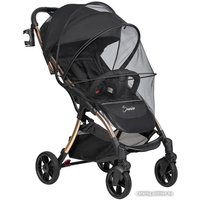 Коляска прогулочная «книга» Farfello Sunrise FS-002 (черный/золото)
