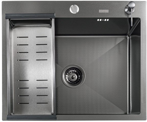

Кухонная мойка Avina Futur FK 4848 B Eco Embossing (черный нано)