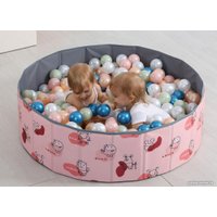 Сухой бассейн UNIX kids Kids Smile 100 см (pink)