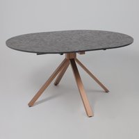 Кухонный стол AksHome Delon 110 (малави/медь)