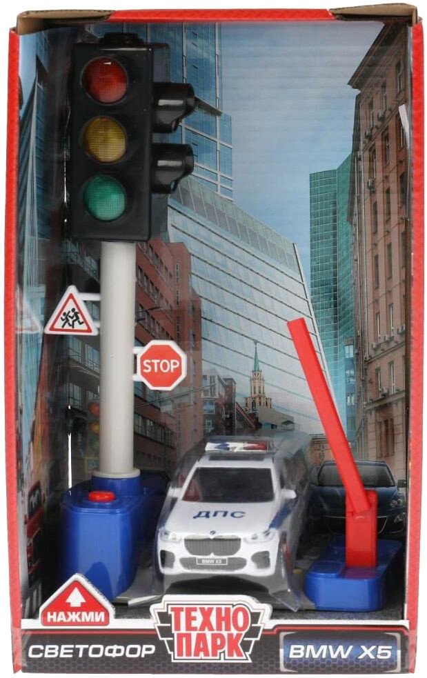 

Легковой автомобиль Технопарк Светофор TRAFF-22PLX5POL-BU