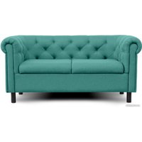 Диван Brioli Винчестер двухместный (J16/азур)