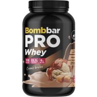 Протеин сывороточный (концентрат) Bombbar Whey Protein Pro (900 г, крем-брюле)