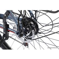 Электровелосипед White Siberia Camry Allroad (матовый синий)