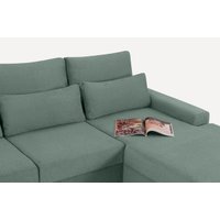 Угловой диван Divan Харинг Soft Jungle 249013 (зеленый)