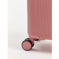 Чемодан-спиннер L'Case Riga 20 (S, розовый)