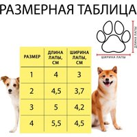 Ботинки для животных Sima-Land Элеганс 875412 (р.2, коричневый)
