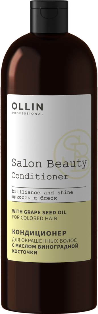 

Кондиционер Ollin Professional Salon Beauty для окрашенных волос с маслом виноградной косточки 1 л