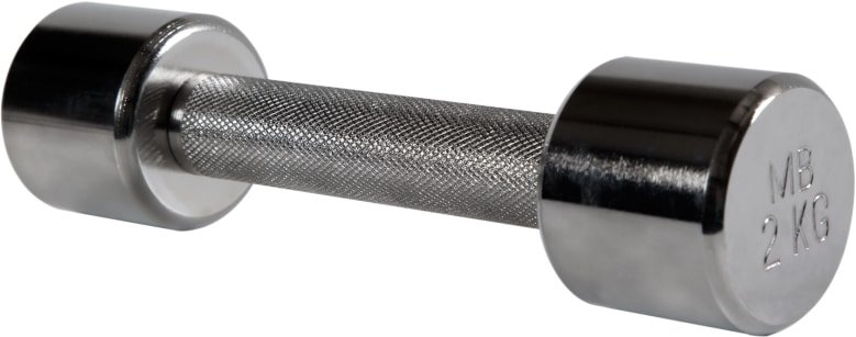 

Гантель MB Barbell Хромированная 2 кг