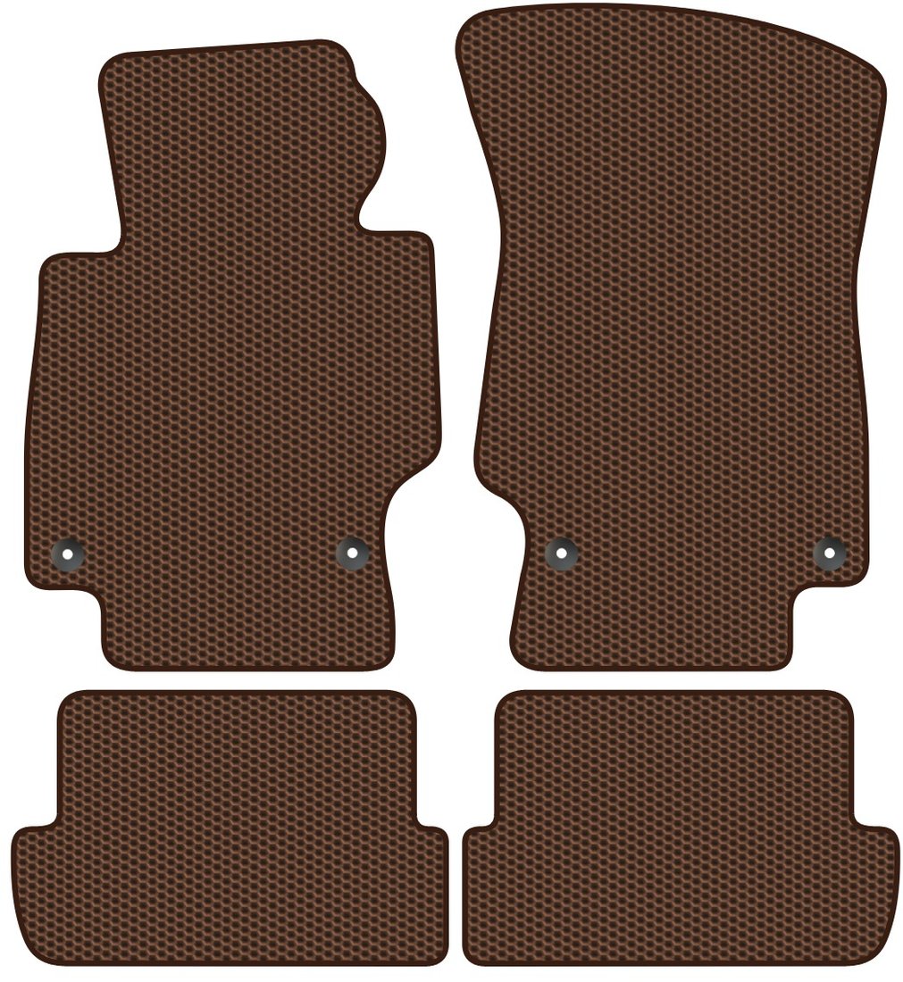 

Комплект ковриков для авто Alicosta Audi TT II (кабриолет, купе / 8J) 2006 - 2014 (коричневый, сота)