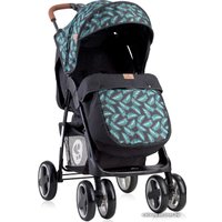 Коляска прогулочная «книга» Lorelli Ines (black leawes)