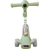 Трехколесный самокат YAYALE 1026-T22 (салатовый)
