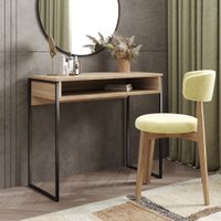 Консольный стол Soma СПМ-4-METAL (дуб сонома/черный)