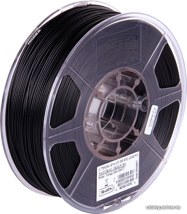 Филамент eSUN ePA-CF 1.75 мм 1000 г