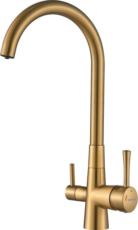 Смеситель Shevanik S428G (золотой сатин)