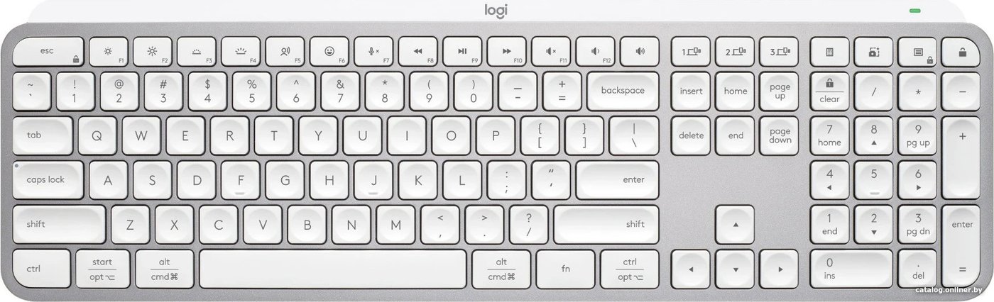 Клавиатура Logitech MX Keys S 920-011588 (светло-серый, нет кириллицы)