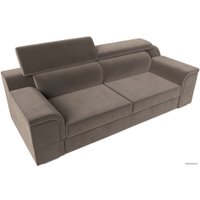 Диван Лига диванов Лига-003 117107 (велюр коричневый)