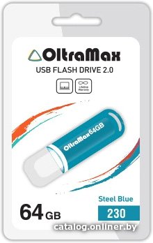 OltraMax 230 64GB (turkusowy) [OM-64GB-230-St Blue]