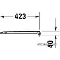 Унитаз подвесной Duravit D-code 45350900A1 в Лиде