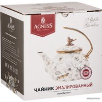 Чайник без свистка Agness Apple Garden 950-531