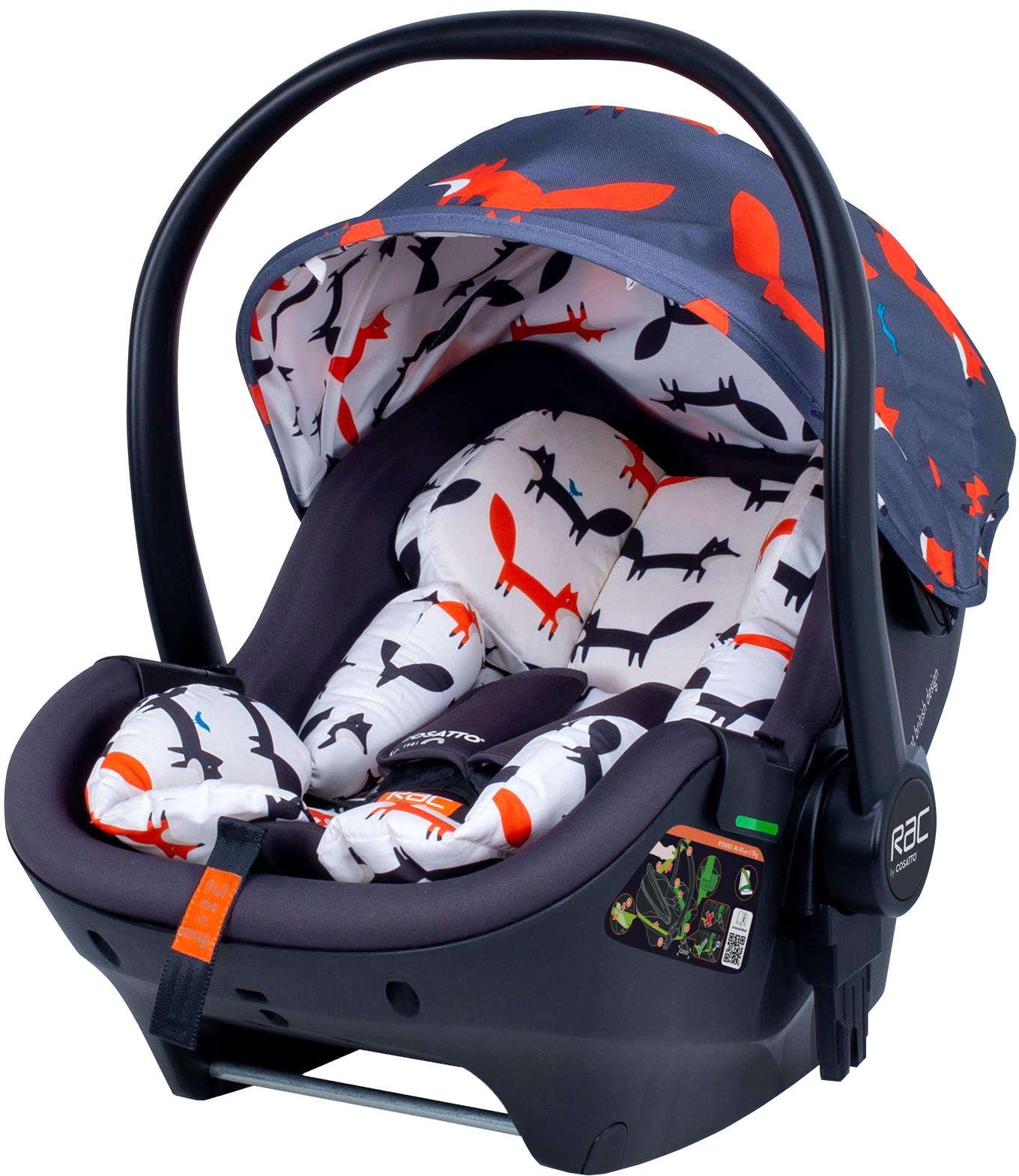 

Детское автокресло Cosatto Port I-size (charcoal mister fox)