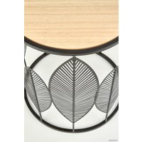 Журнальный столик Halmar Folla (натуральный/черный)