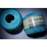 Пряжа для вязания Yarnart Violet 08 (282 м, бирюзовый, 6 мотков)