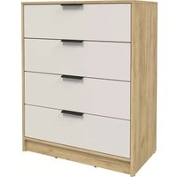 Комод Интерлиния Концепт КТ-К80 Глосс (дуб золотой/кашемир)