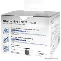 Кулер для процессора Arctic Alpine 64 PRO Rev.2 (UCACO-A64D2-GBA01)