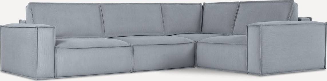

Модульный диван Divan Этен 3 Vertical Silver 167699 (серый)