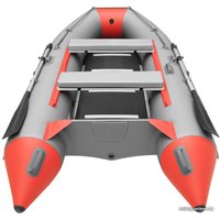 Моторно-килевая лодка Roger Boat Hunter Keel 3000 (малокилевая, серый/красный)