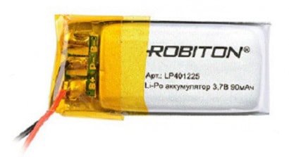 

Аккумулятор Robiton LP401225 90mAh 1 шт