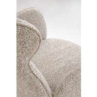 Стул с подлокотниками Halmar K585 (темно-бежевый/дуб натуральный)