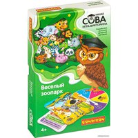 Развивающая игра Bondibon Умная сова. Веселый зоопарк ВВ4003