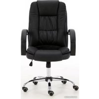Офисное кресло SitUp Rapid chrome (экокожа Black/Black)