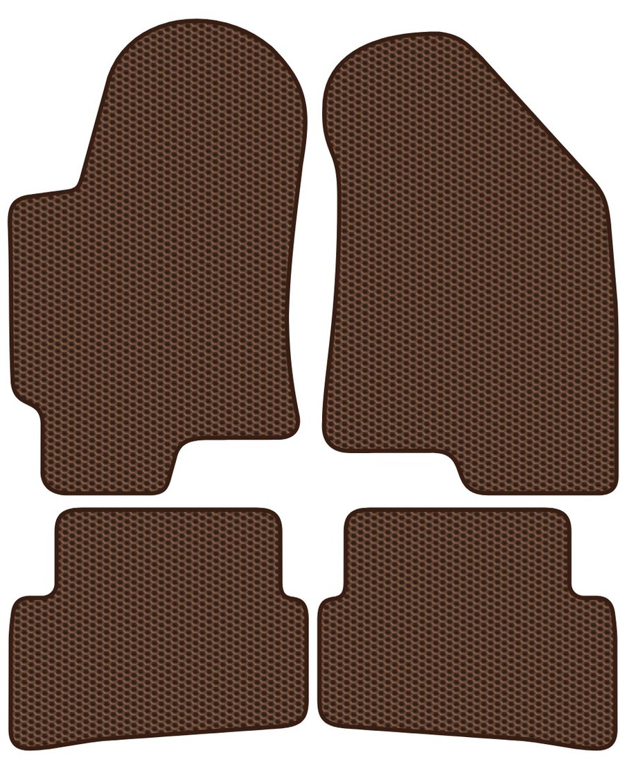 

Комплект ковриков для авто Alicosta Hyundai Coupe II (купе / GK) 2002 - 2006 (коричневый, сота)