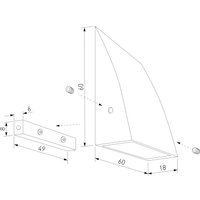Бра Elektrostandard 40159/LED 4000K (черный) в Гомеле