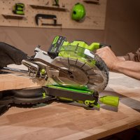 Торцовочная пила Greenworks GD24MS216 1501707UH (с 1-им АКБ)