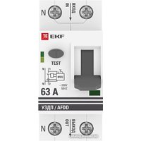 Устройство защиты от дугового пробоя EKF PROxima afdd-2-63-pro