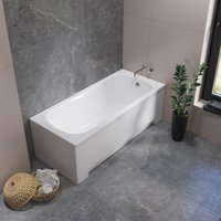 Ванна Lauter Sophia 160х70 21205160 (с каркасом, черным подголовником)